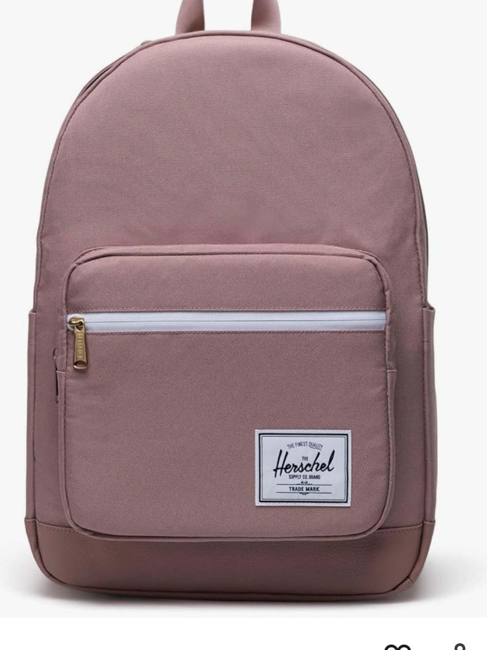 Herschel Supply Company Backpack in Dusty Rose with White Trim
